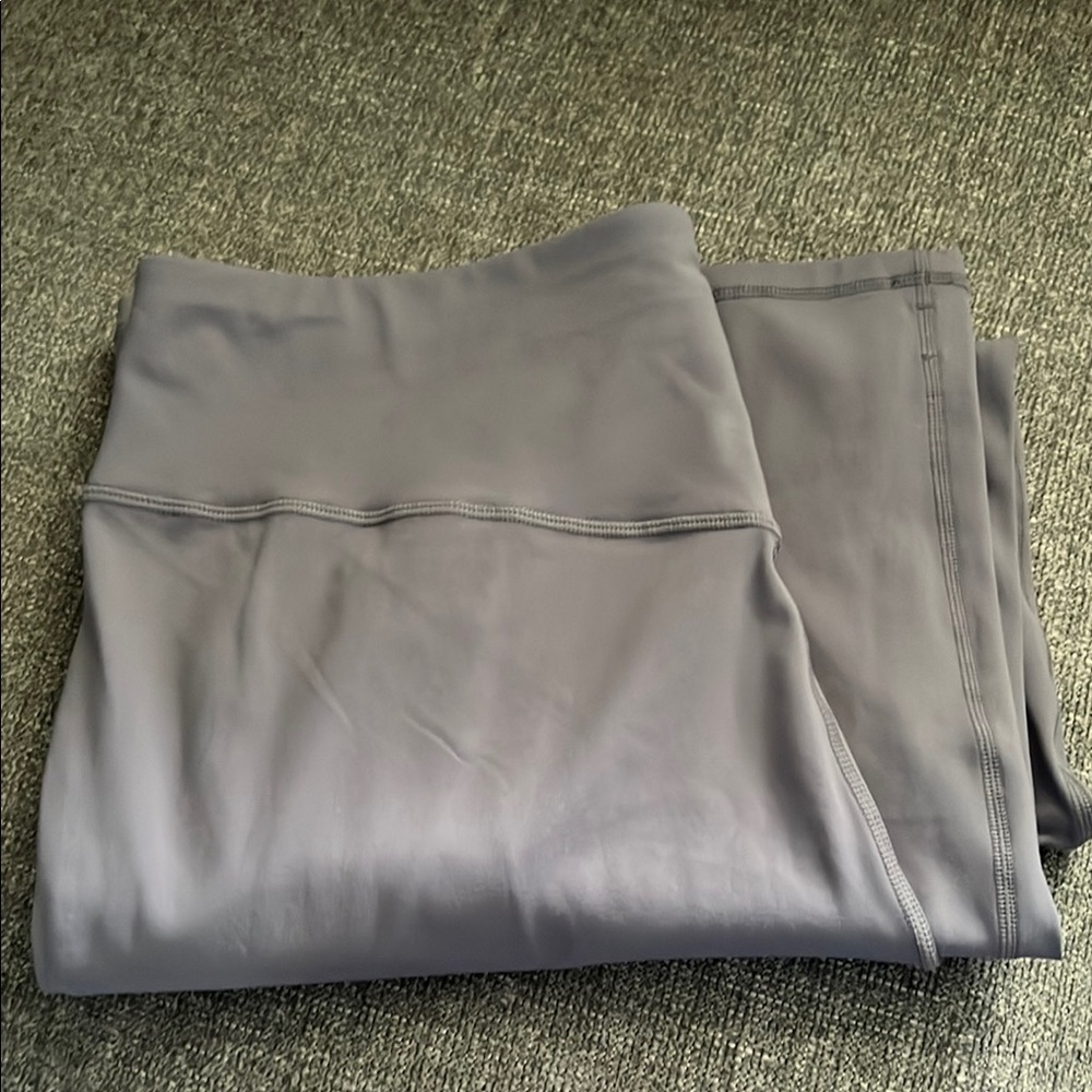 Wide Leg Women’s Pants in Light Gray - Soft Stretch